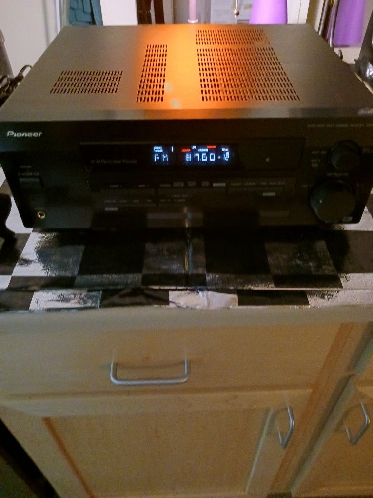 Pioneer Audio Video Multi-channel Receiver, Vsx-b411 A 24-bit Digital Signal Processing Tuner With Dolby Digital Sound