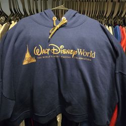 Women Walt Disney World 50th Anniversary Blue Sweatshirt