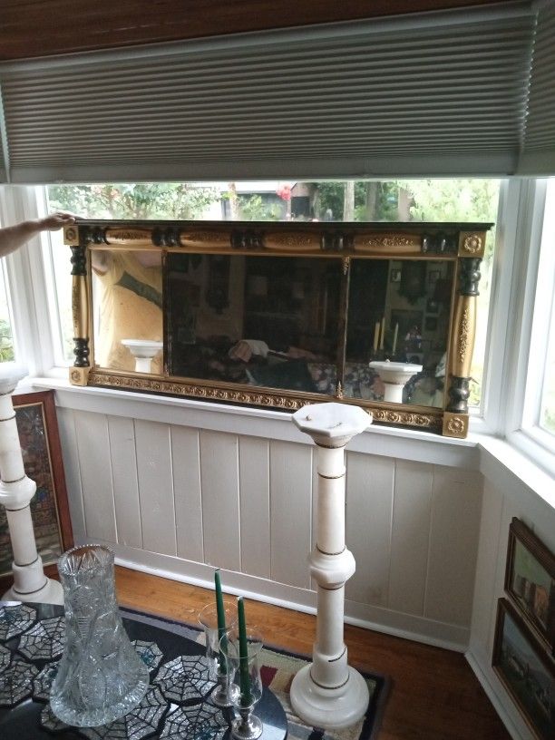 Antique 1900 Bar Mirror