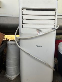 White Midea ac