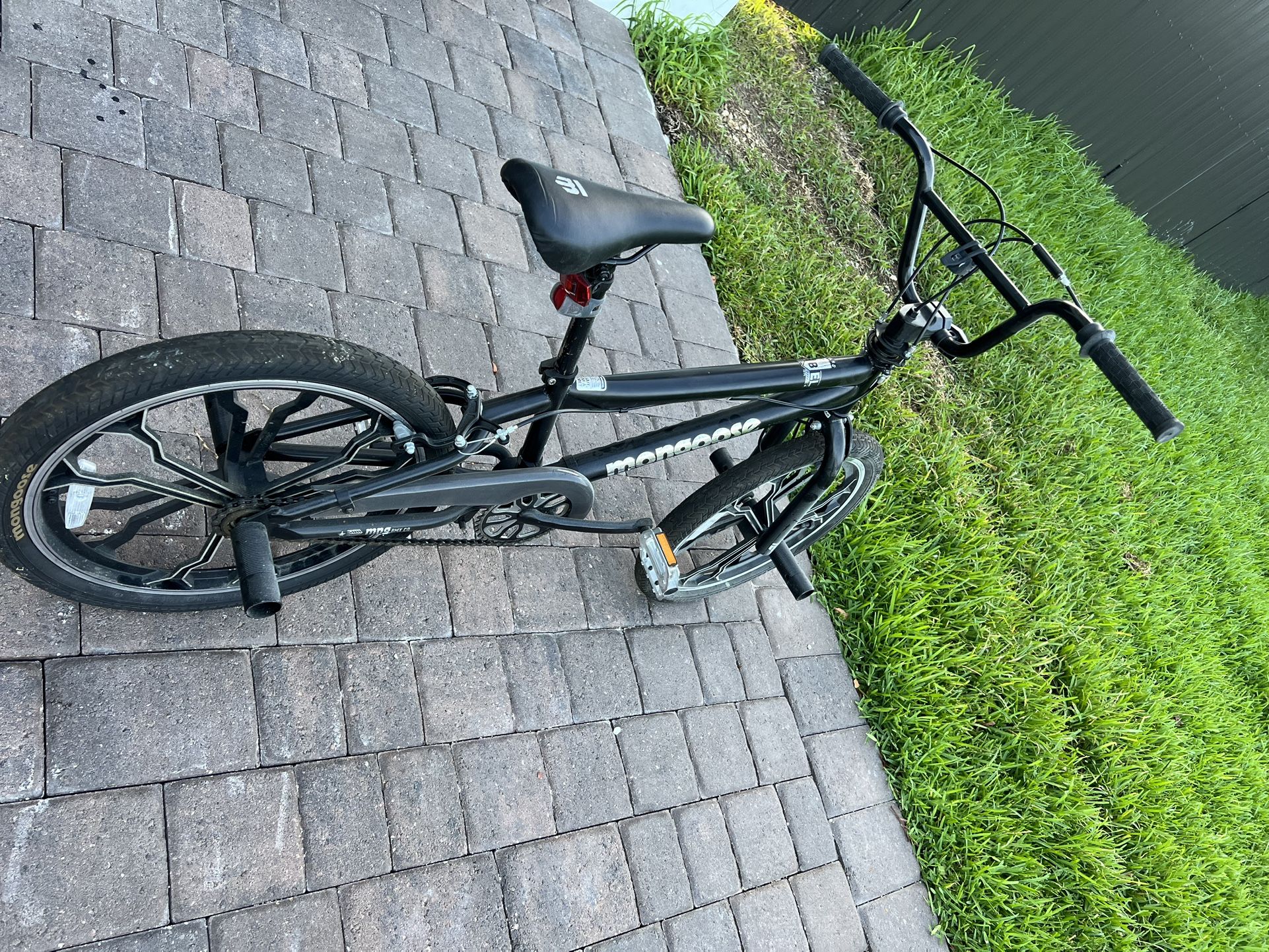 Mongoose Rebel kids BMX bike, 20 inch mag wheels