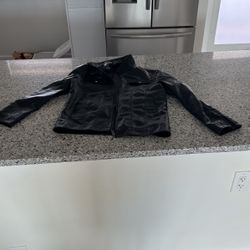 Fake Leather Jacket 