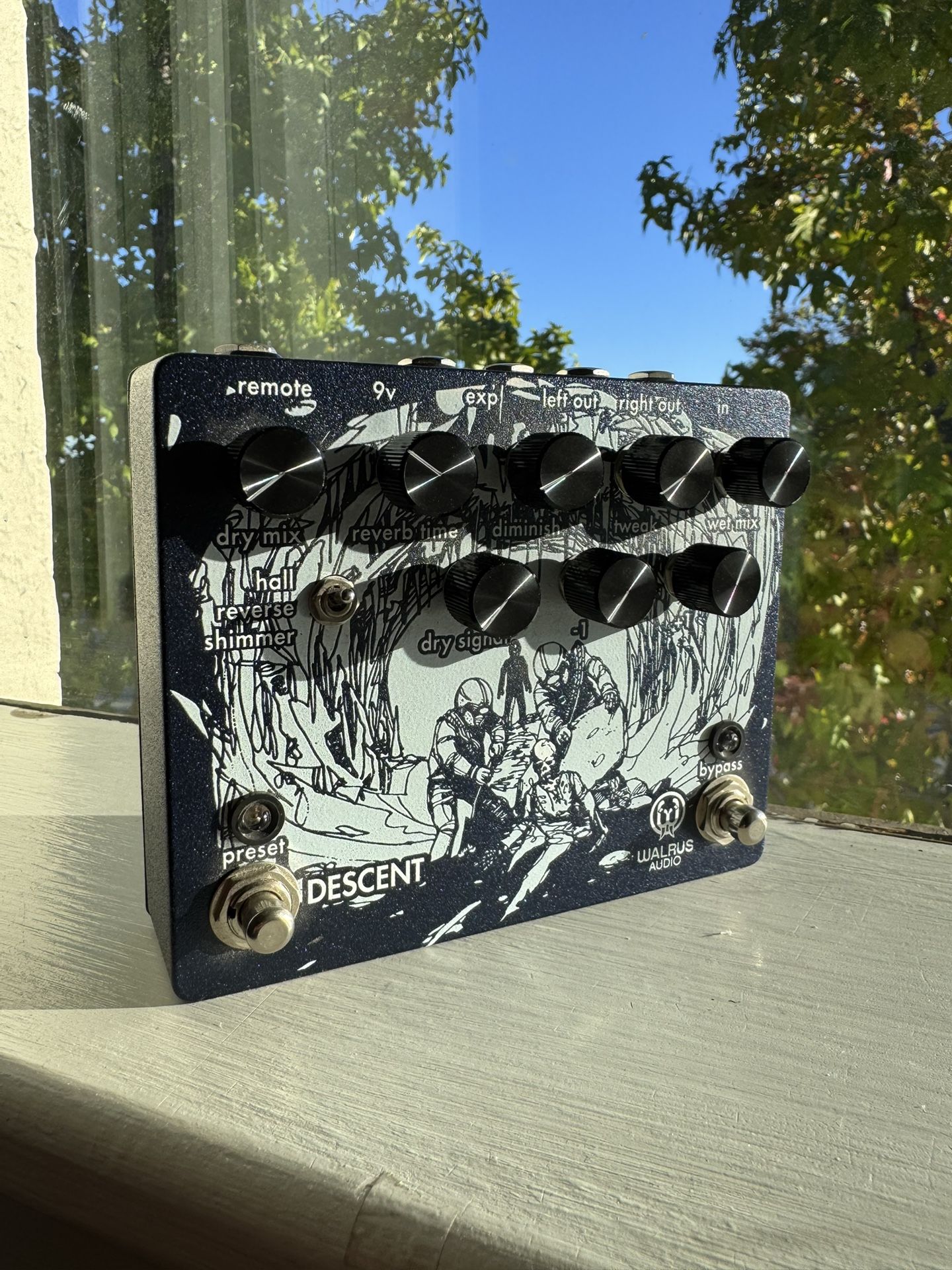 Walrus Audio Descent Reverb Pedal