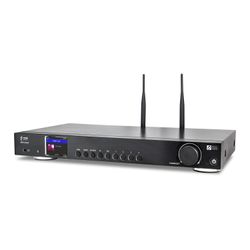 Black WR-50 Internet Radio Tuner Component with Wi-Fi Bluetooth USB  2.4 Color Display