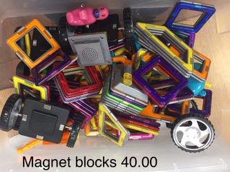 Magnet blocks- many sets