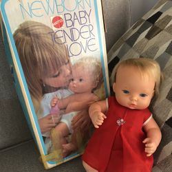 Mattel Baby Tender Love Doll And Accessories 