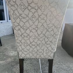 Beautiful chairs with nailhead