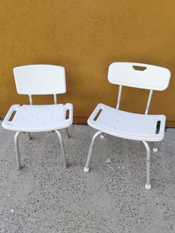 White Shower Chairs ( each )