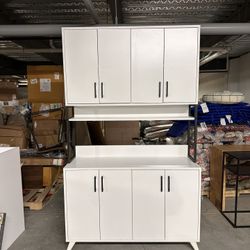 8-Door Multi-Purpose Cabinet Defne Kitchen Cabinet Food Cabinet Pantry Cabinet