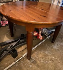 Wood table