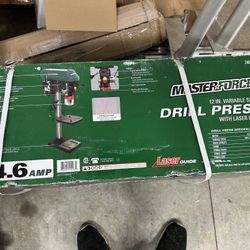 Masterforce® 5-Amp 12" Variable Speed Drill Press