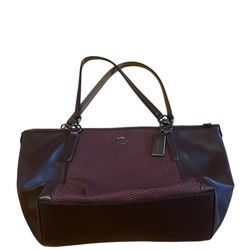 Coach F57246 Legacy Jacquard AVA Tote Shoulder Handbag
