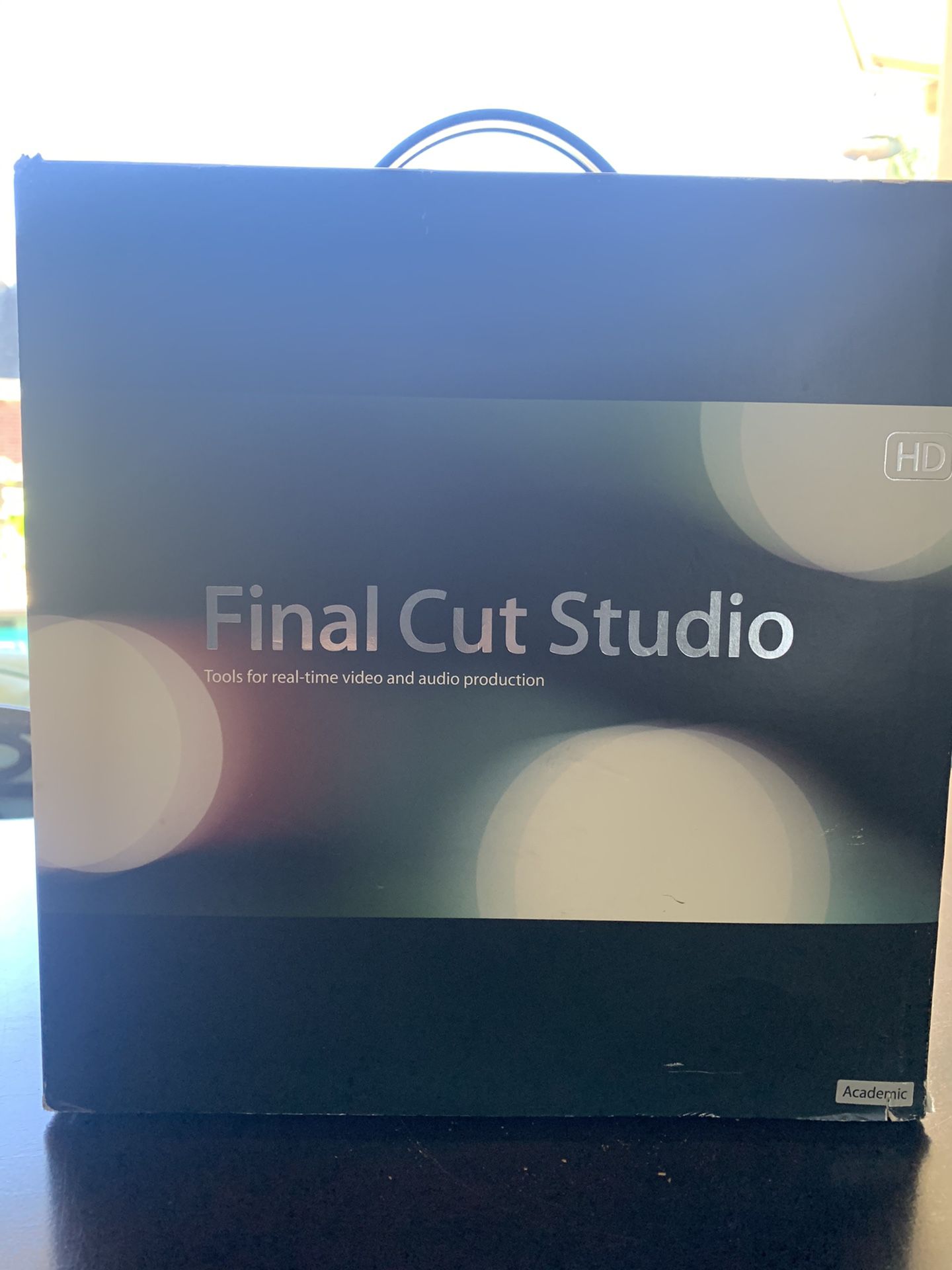 Apple vintage Final Cut Studio software
