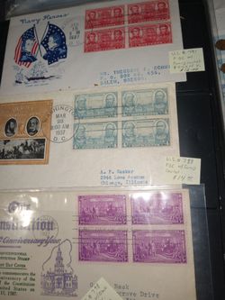 US Philately Envelope First Issue 1(contact info removed)