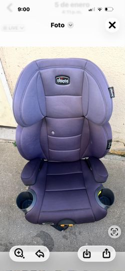 CHICCO CLEAR TEX BOOSTER SEAT