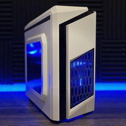 BLU Desktop Gaming PC | Intel Core i5, AMD RX 560, 8GB RAM, 240GB SSD, Windows 10 Pro + WiFi