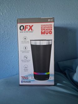 QFX BT-17 Bluetooth Speaker Mug