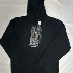 Primitive x Attack on Titan Captain Levi Hoodie Size Medium NWT