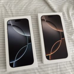 Unlocked Apple iPhone 16 Pro Max New Sealed $1300 Each I Can deliver Bonus New MagSafe Clear Case & Glass Screen Protector