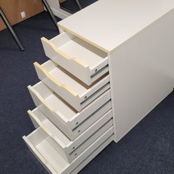 5 drawer desk (Removable top)