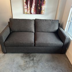 Crate and Barrel Axis Sleeper Sofa