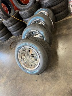 15x12 wheels tires new 5x5 5x5.5 new