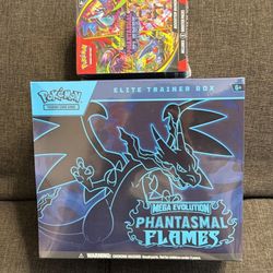 Phantasmal Flames ETB + Booster Bundle 