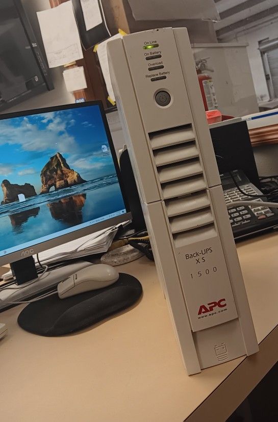 APC 1500 UPS Xs Two Brand New Batteries Works Perfect
