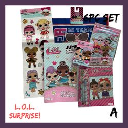 NWT Kids LOL Surprise 6pc Gift Set A