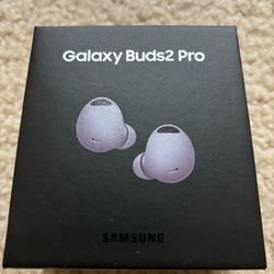 Brand New Sealed Box Samsung Galaxy Earbuds 2 Pro Purple for Salad 