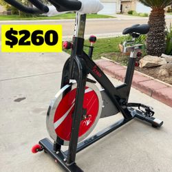 Brand New. Studio Style Cycling Bike With 40lb Chromed Flywheel. Fully Assembled 