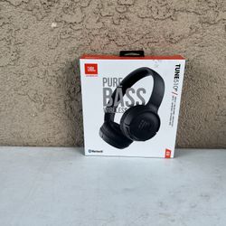 JBL Tune 510BT Pure Bass Wireless Headphones 