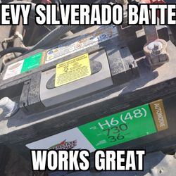 Silverado Top Post Battery