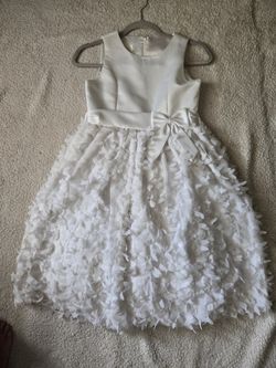 Girls White Dress