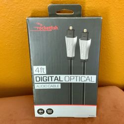 AUDIO CABLE, 4 FEET, DIGITAL, ROCKETFISH