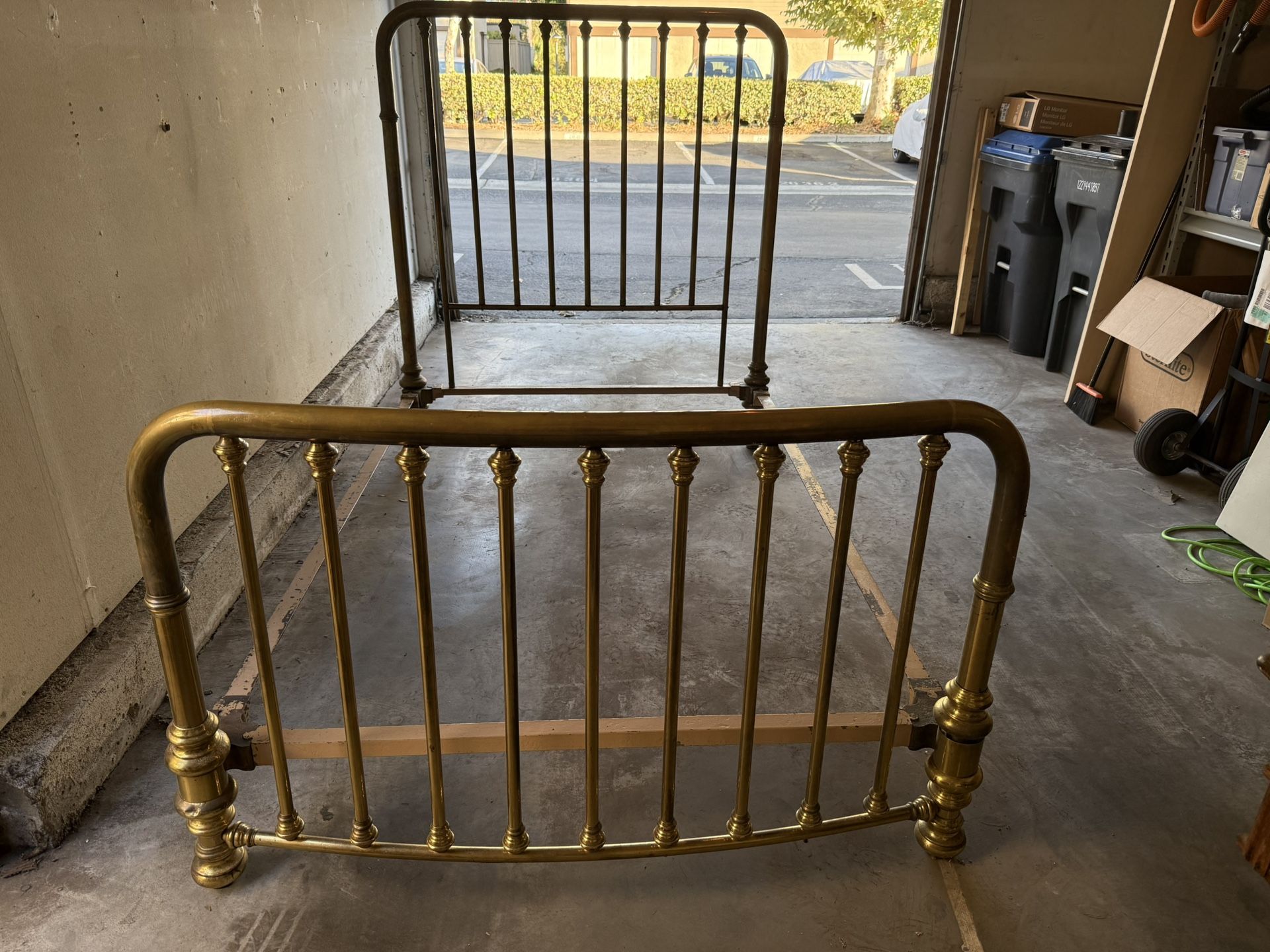 Antique Brass Bed Frame