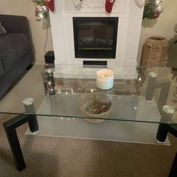 Glass Coffee Table 