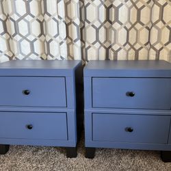 Maple Wood Nightstands – Set of 2