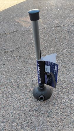 Flush buddy inboard engine flusher plunger or tester
