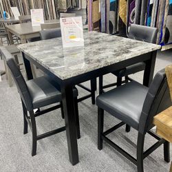 5pc Dinning Table Set $599