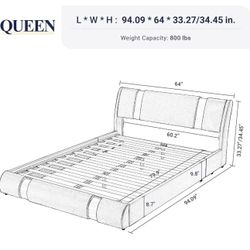 Queen Bed Frame 