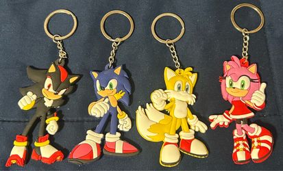 Sonic Keychains