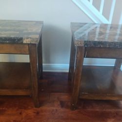 Wood End Tables