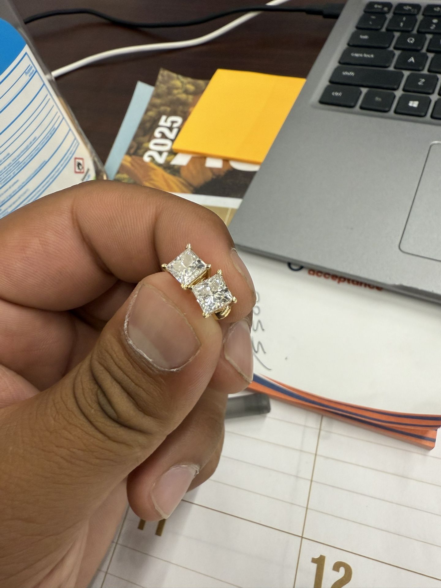 Diamond Earrings