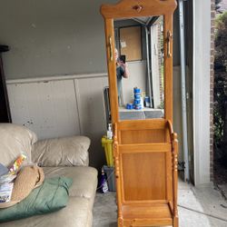 Hall Tree. Excellent condition antique