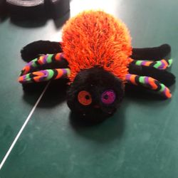 Stuffed Animal Halloween Spider