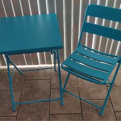 Folding Table And Chair