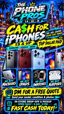 iphone 18 pro 18 pro max iPhone 17 iPhone 17 pro max iPhone 16 iPhone 15 Samsung S25 s26 ultra iPad a16 iPad m4 m5 MacBook Pro m5 Ultra watch AirPods