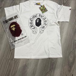 Chrome hearts x bape size small