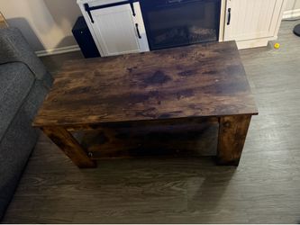Coffee table with storage
